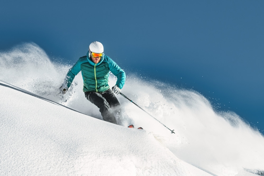 Gore Mountain Ski Resort is the #1 Destination This Winter | Adirondack Hotel Skiier at Gore Mountain Ski Resort in the Adirondacks.