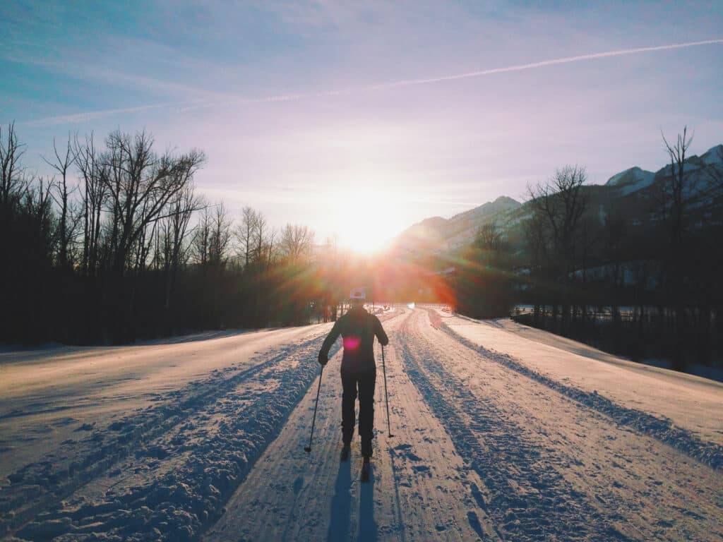 corss country skiing at Gore Mountain nordic center