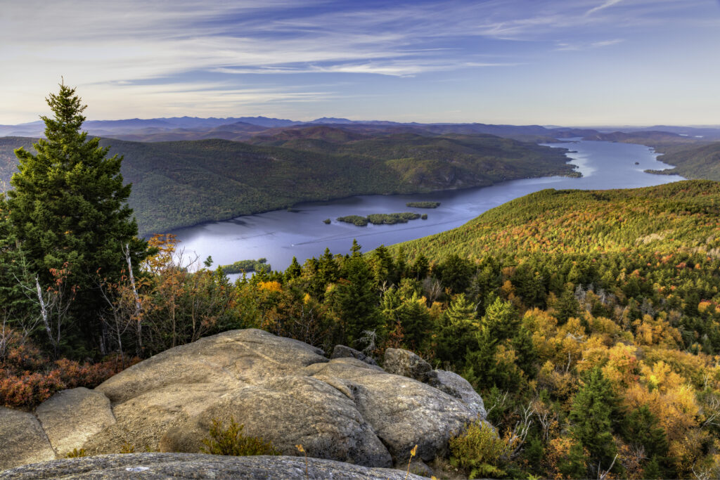Hiking is one of the most popular things to do near lake George 