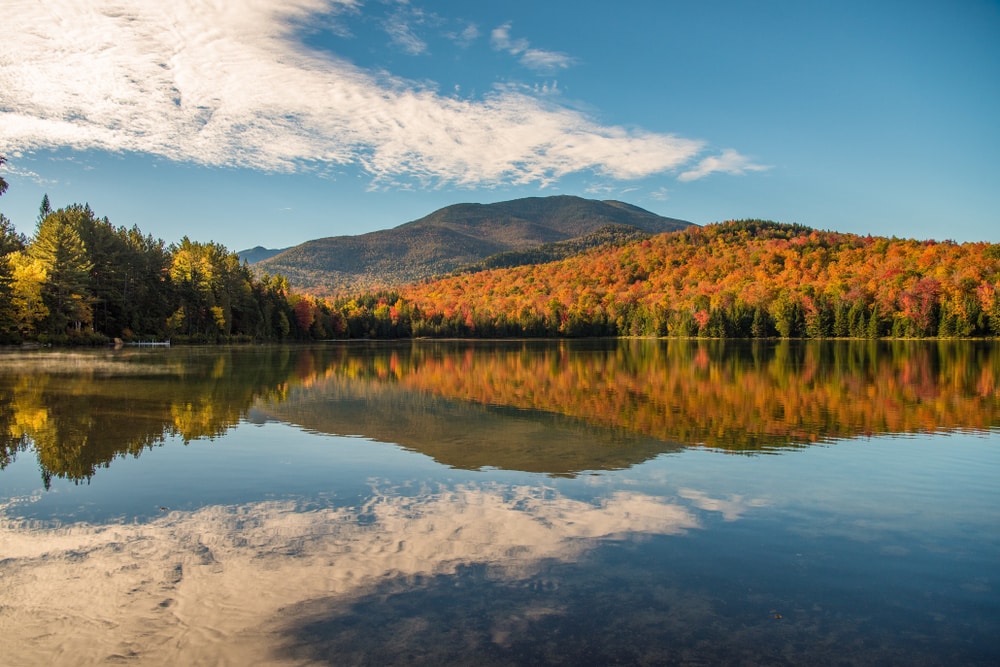 Stunning views of Adirondacks fall foliage near our upstate New York hotel