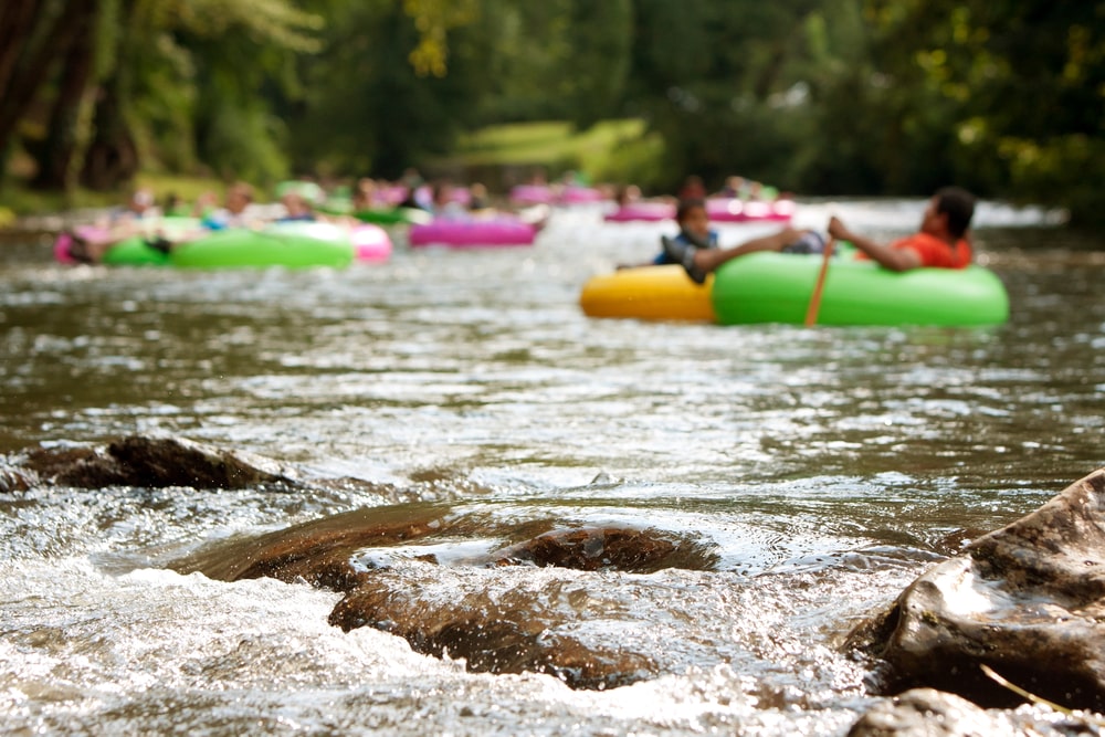 tubing with Adirondack Adventure Center