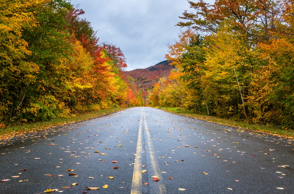 Scenic drives are a great way to see Adirondacks fall foliage near our hotel