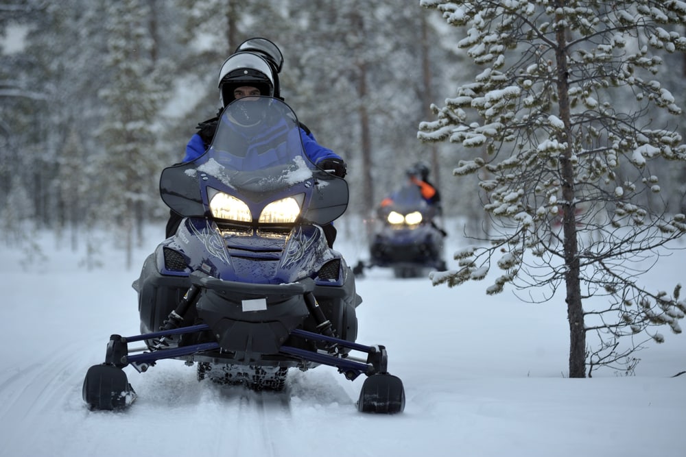 Snowmobiling is one of the best things to do in Upstate New York This Winter