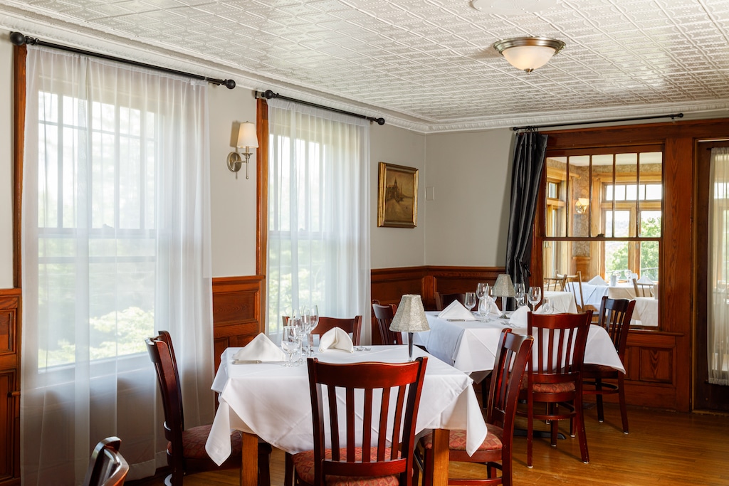 Romantic Adirondacks Getaways are best spent with an amazing meal at our on-site fine dining restaurant